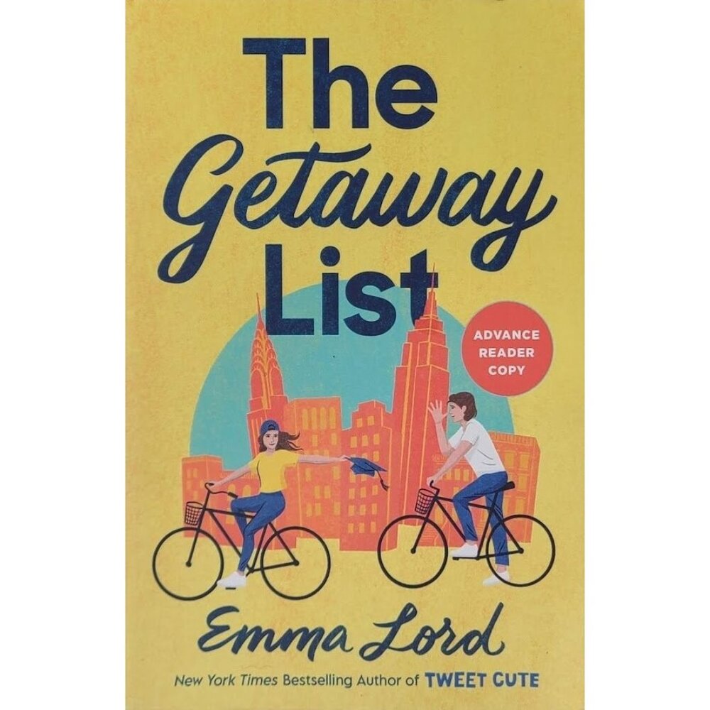 The Getaway List Emma Lord 2024 Advanced Reader Copy Paperback First Edition